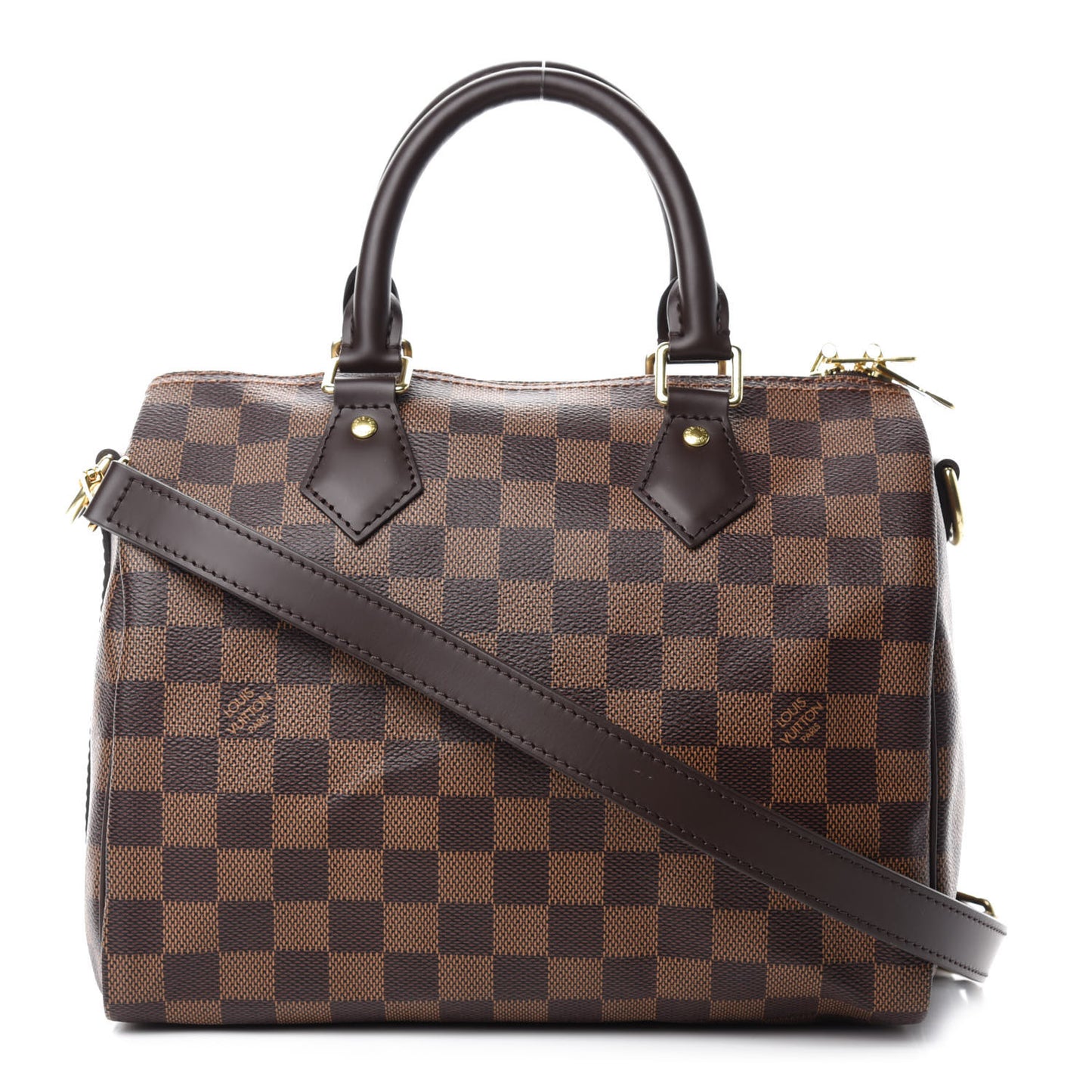 Damier Ebene Speedy Bandouliere 25