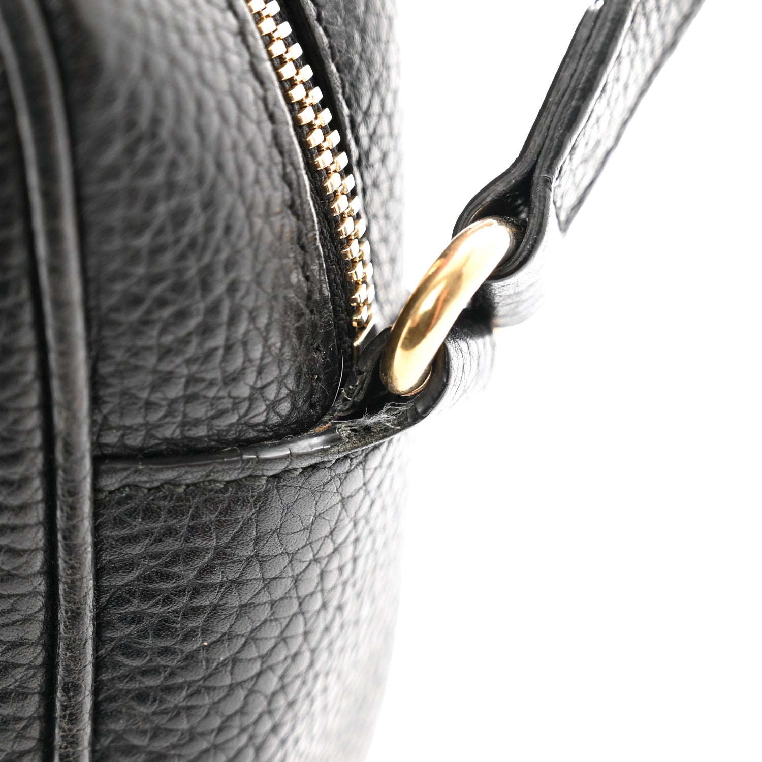 Gucci Pebbled Calfskin Small Soho Disco Bag Black 11 of 11