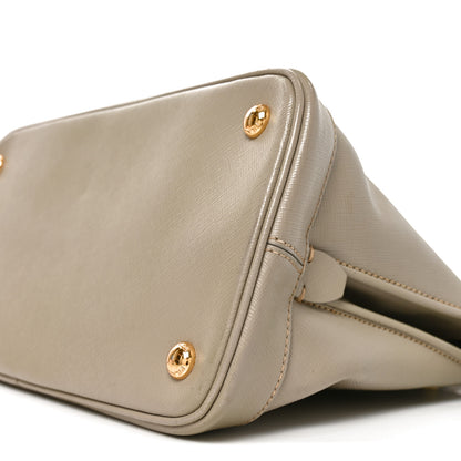 Prada Saffiano Lux Promenade Tote Argilla 9 of 9