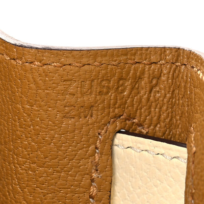 Hermes Epsom Verso Kelly Sellier 28 Nata Ocre 7 of 11