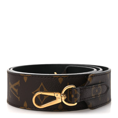 Louis Vuitton Monogram Bandouliere Shoulder Strap Black 1 of 5