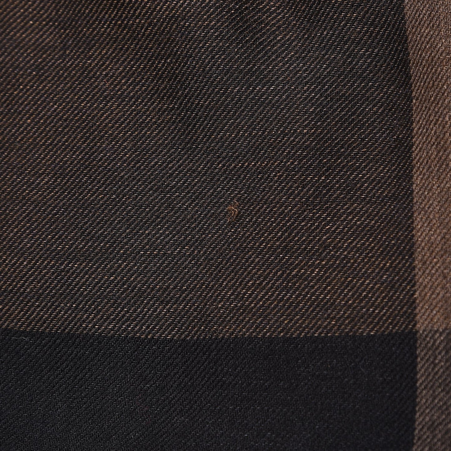 Modal Giant Check Gauze Scarf Brown