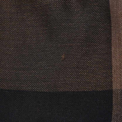 Burberry Modal Giant Check Gauze Scarf Brown 4 of 7