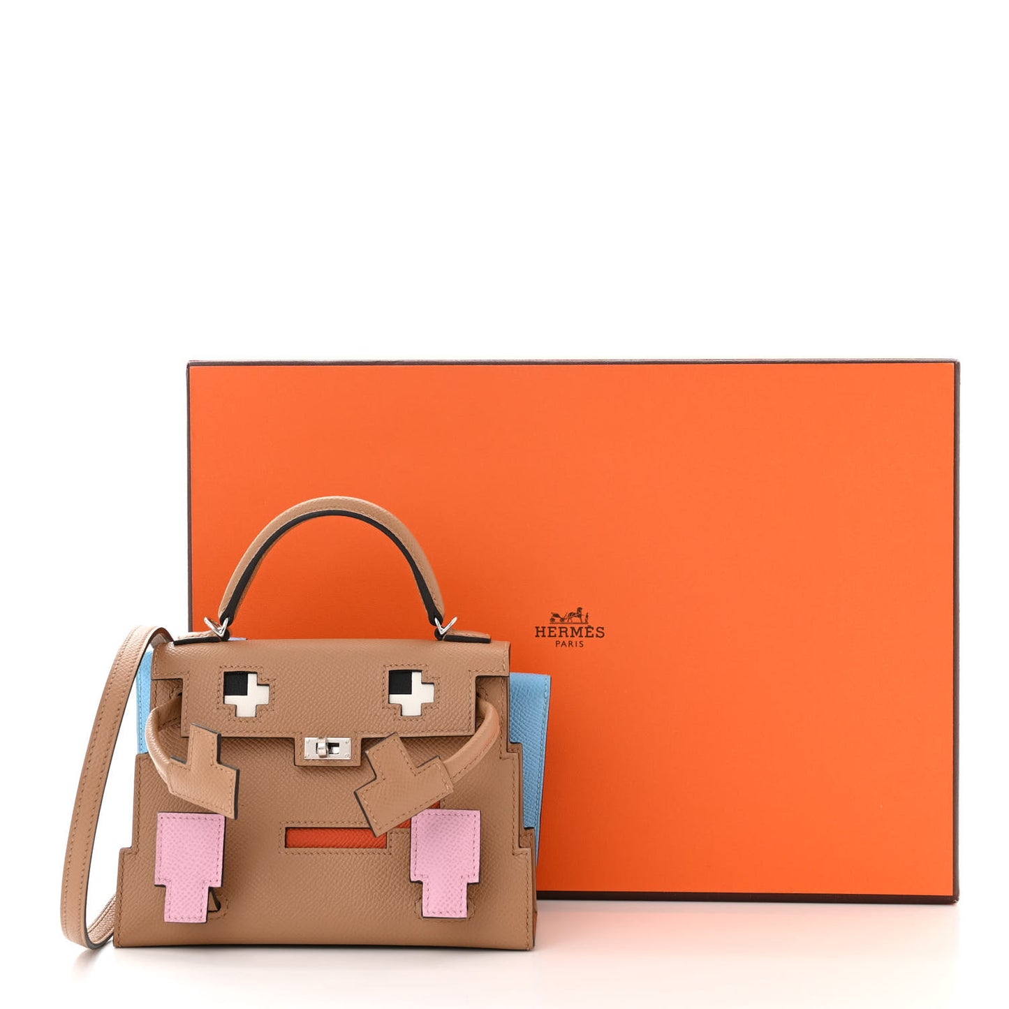 Epsom Swift Quelle Idole Picto Kelly Doll Handbag Chai Mauve Sylvestre Bleu Celeste Terre Battue