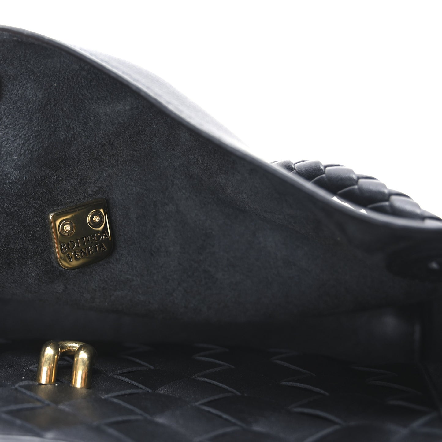 Silky Calfskin Small Ciao Ciao Black