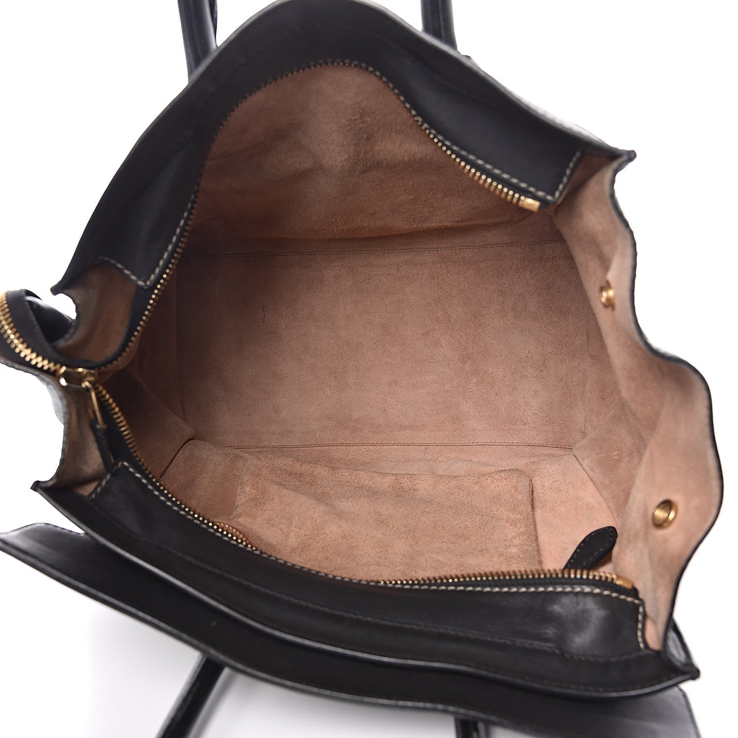 Celine Smooth Calfskin Mini Envelope Luggage Black 5 of 16