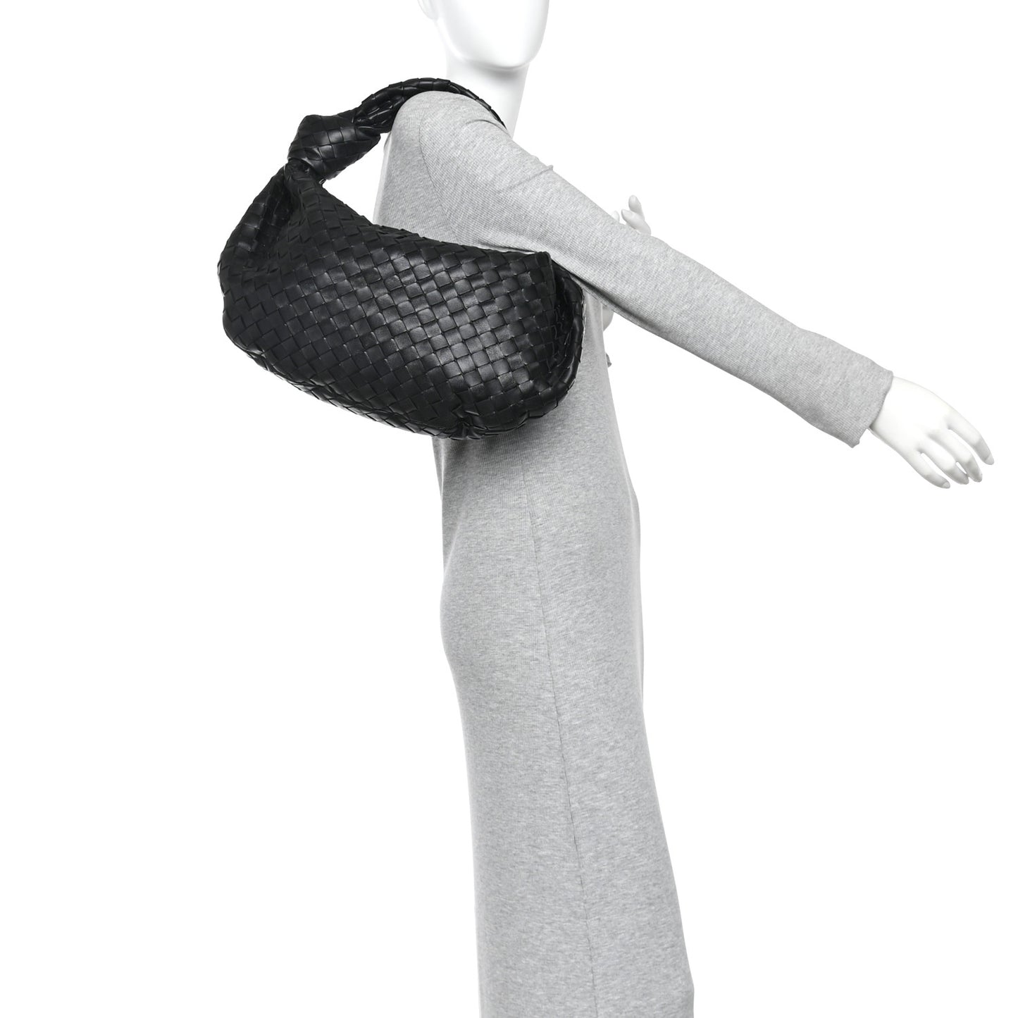 Nappa Intrecciato Medium Jodie Black