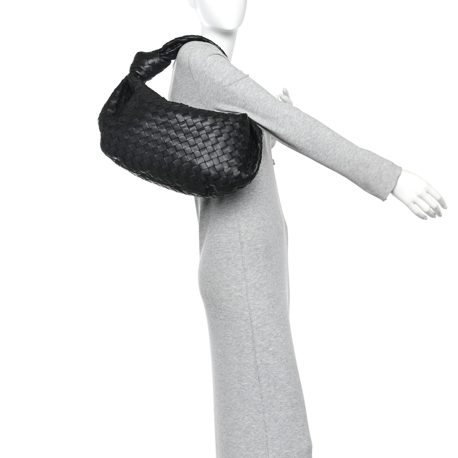 Bottega Veneta Nappa Intrecciato Medium Jodie Black 2 of 11