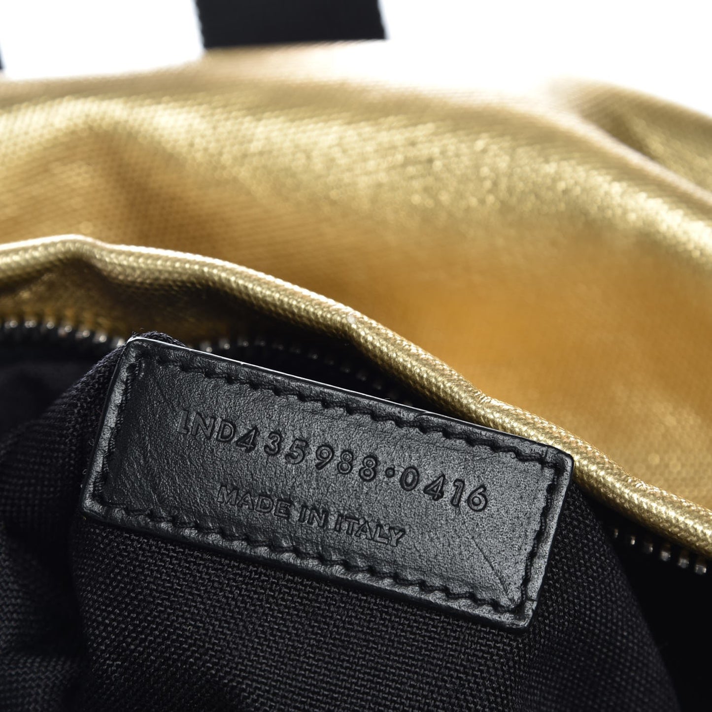 Nylon Metallic Hunting Backpack Gold