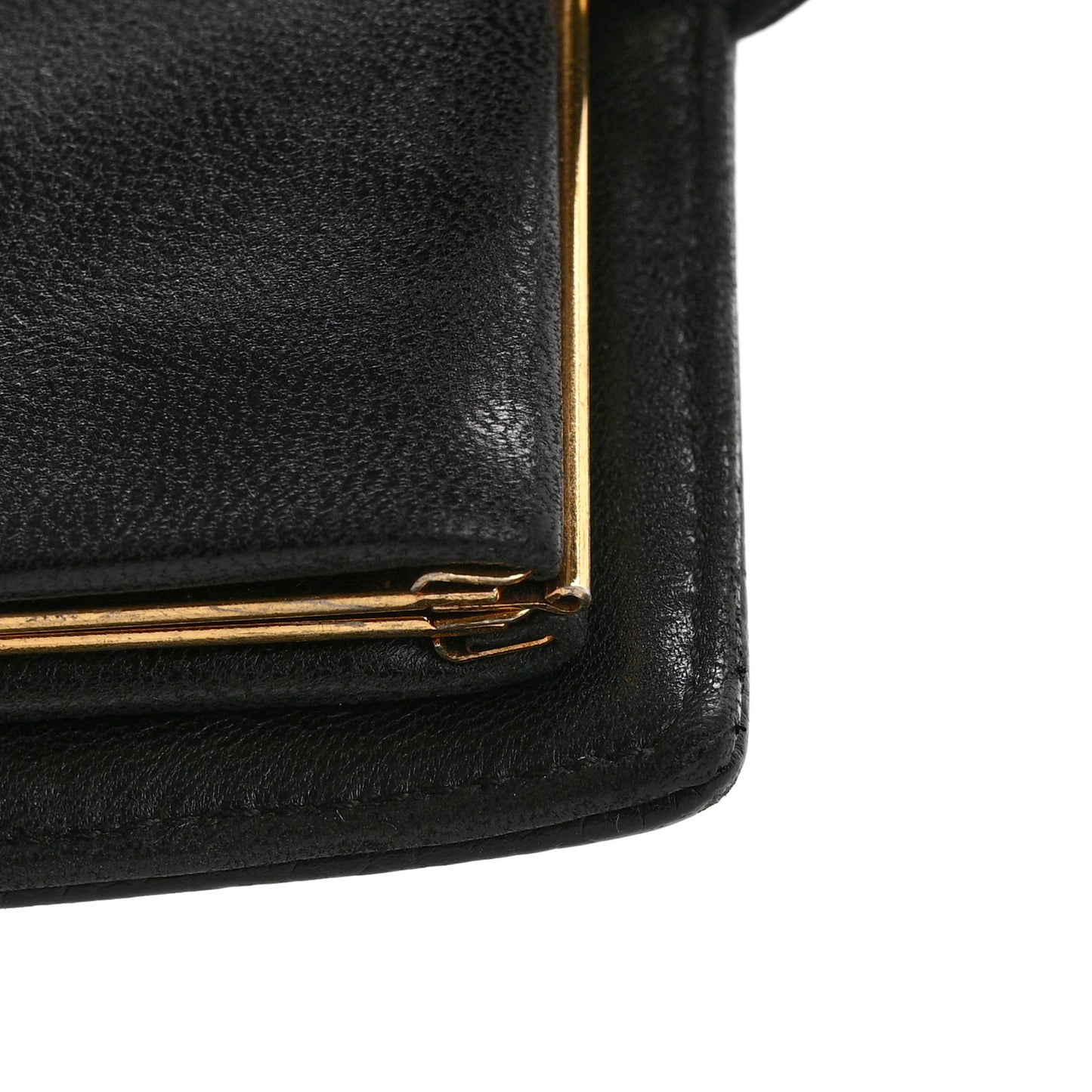 Caviar Timeless CC Compact French Wallet Black