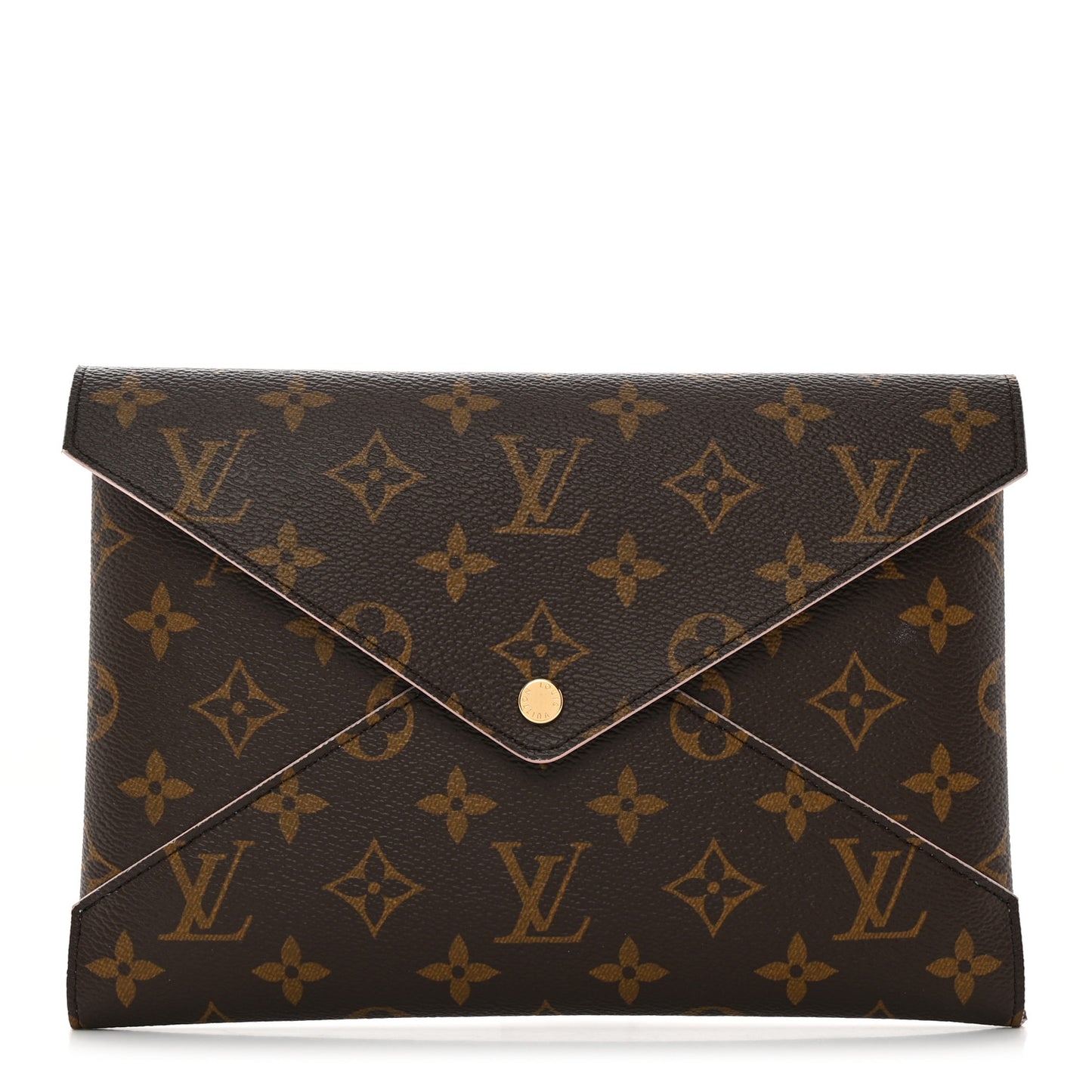 Monogram Large Kirigami Pochette Insert Rose Ballerine