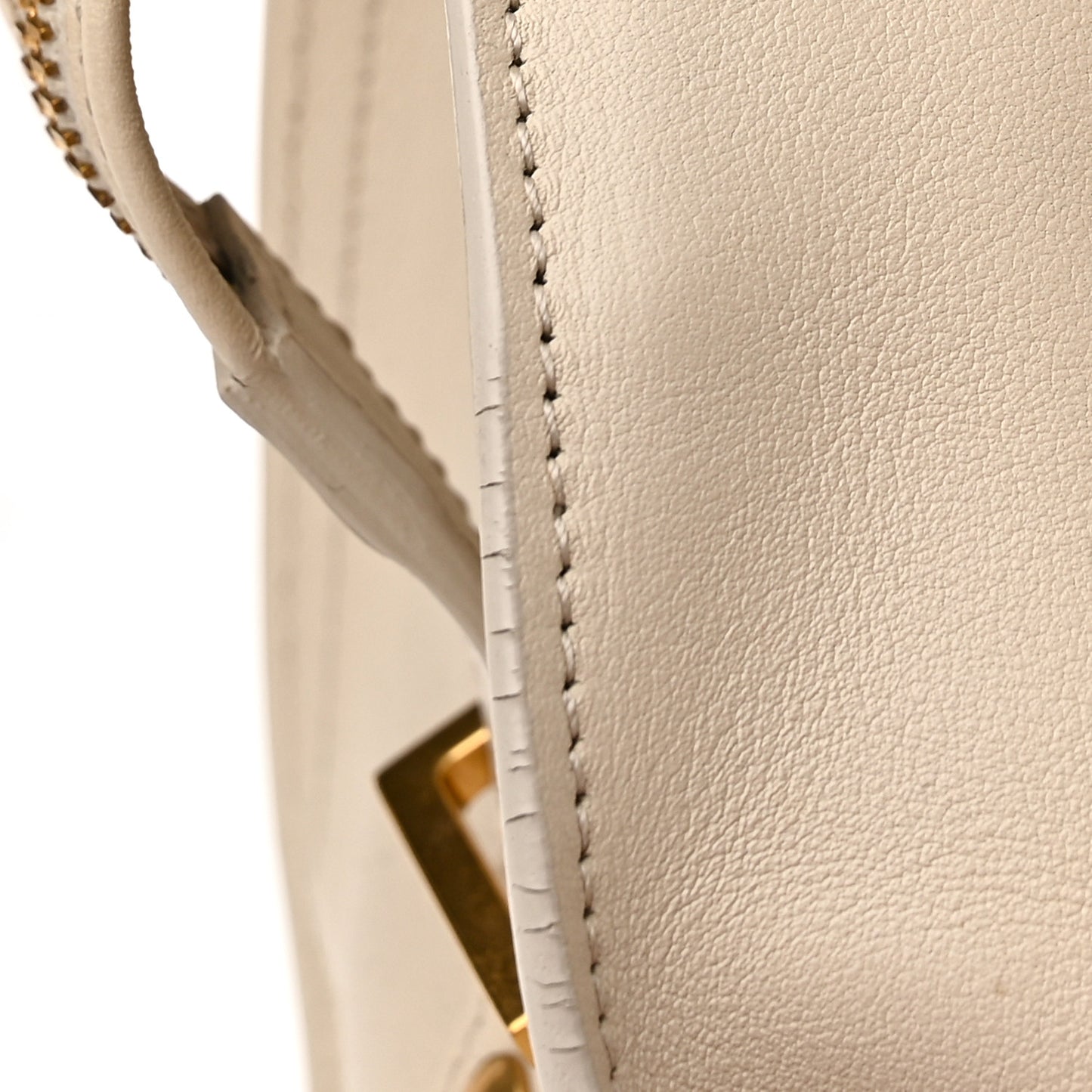 Calfskin Small Classic Y Cabas Beige