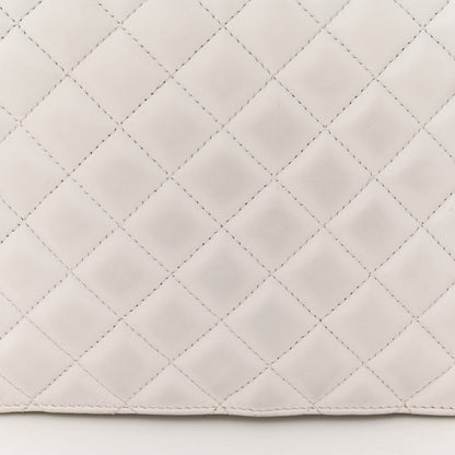 Versace Calfskin Quilted Small Tribute Icon Pouch White 10 of 10