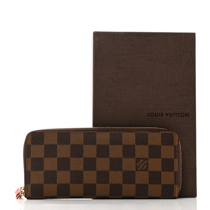 Louis Vuitton Damier Ebene Clemence Wallet Cherry 7 of 7