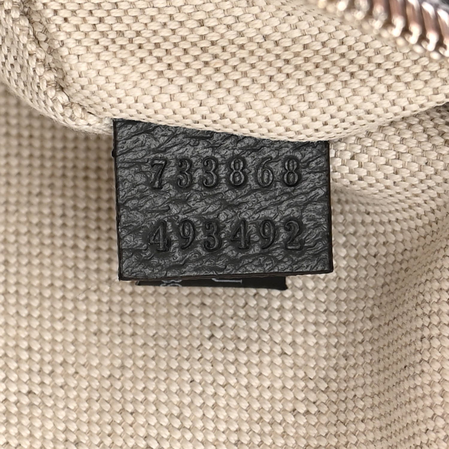 Gucci GG Supreme Monogram Textured Dollar Calfskin Ophidia Belt Bag Grey Black Graphite Grey 7 of 11