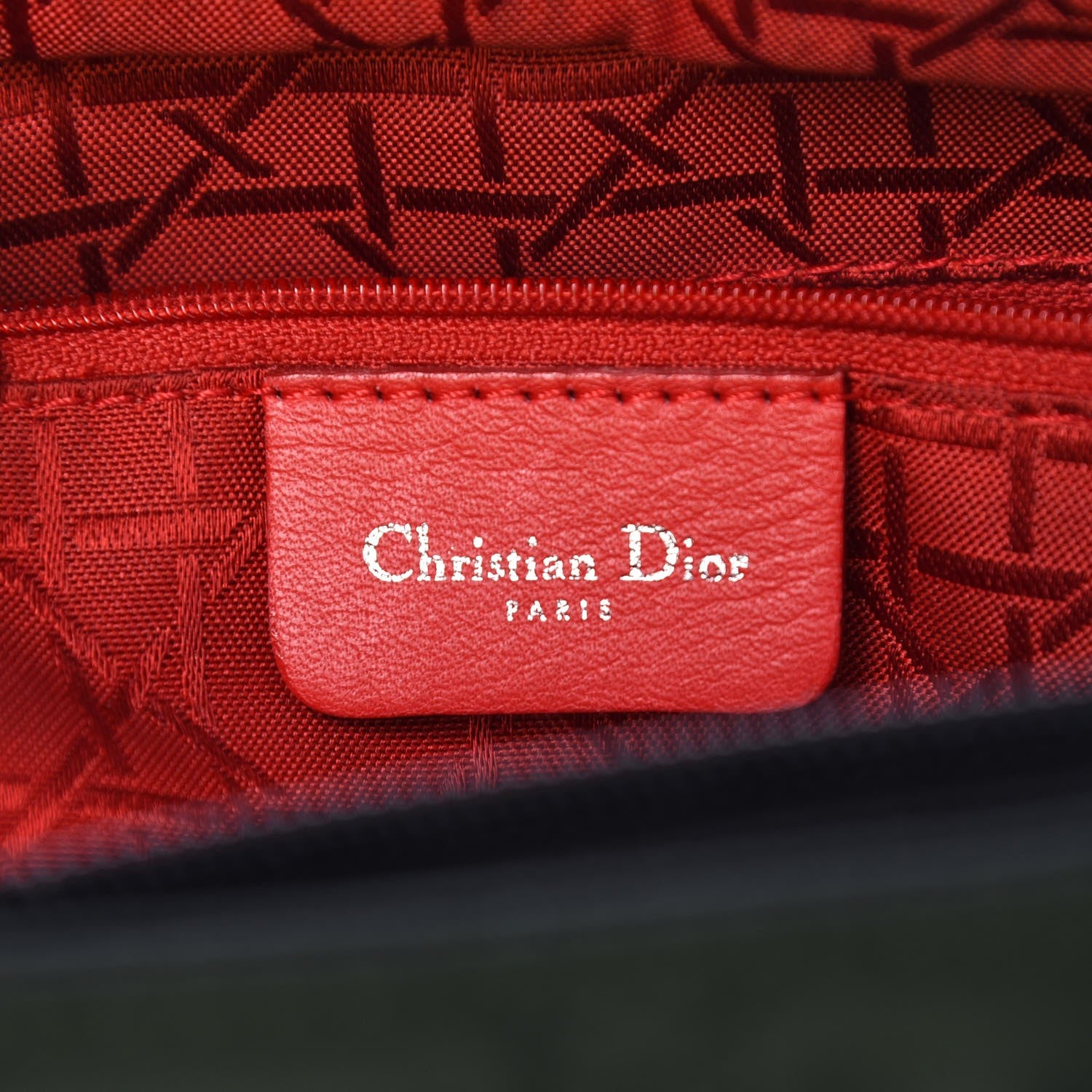 Christian Dior Nylon Cannage Large Lady Dior Black 5 of 8