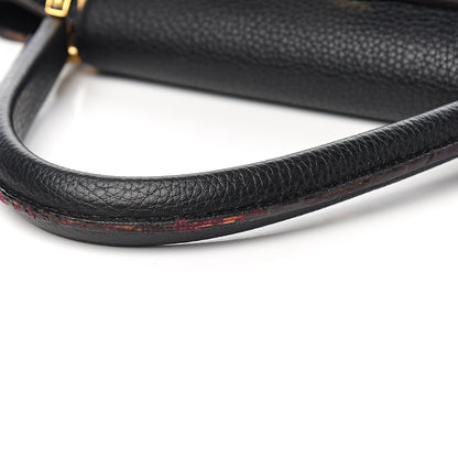 Louis Vuitton Taurillon Capucines GM Black 7 of 12