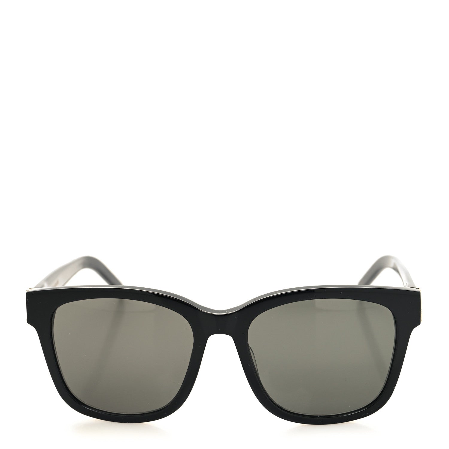 Saint Laurent Acetate Square Sunglasses SL M68 Black 2 of 8