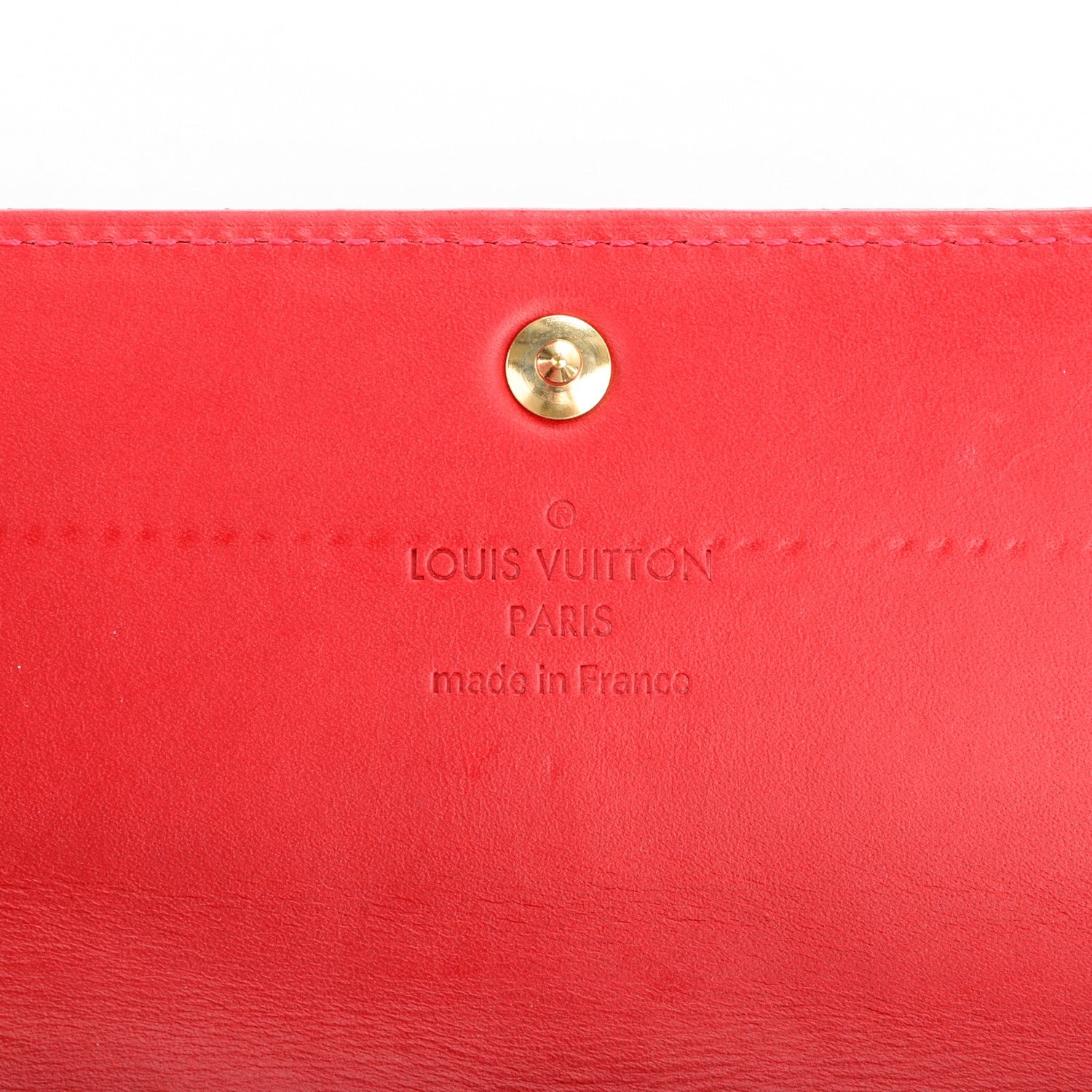 Louis Vuitton Vernis Sarah Wallet Pomme D'Amour 6 of 7