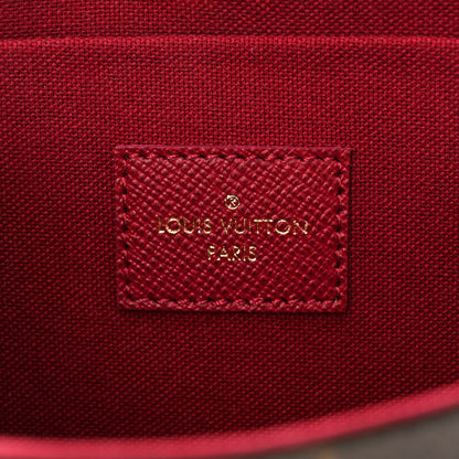Louis Vuitton Monogram Pochette Felicie Chain Wallet Fuchsia 7 of 14
