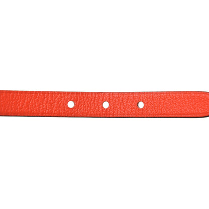 Hermes Swift Behapi Double Tour Bracelet S Rose Azalee Orange Poppy 4 of 5