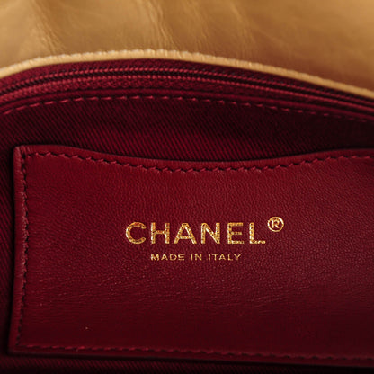 Chanel Calfskin Quilted Medium Just Mademoiselle Gold 6 of 7