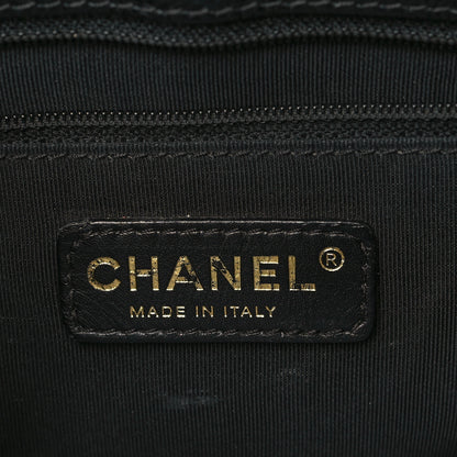 Chanel Caviar Quilted Grand Shopping Tote GST Black 6 of 9