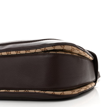 Gucci Monogram Large New Bamboo Top Handle Bag Brown 10 of 11