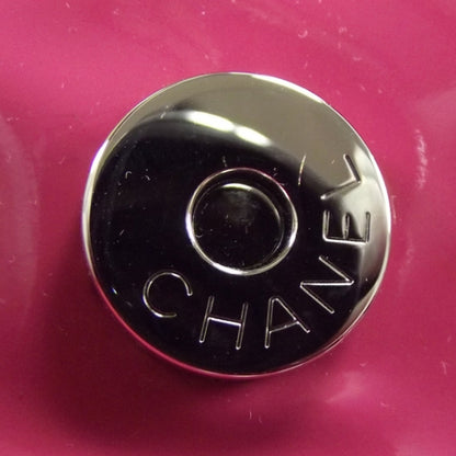 Chanel Vinyl Lipstick Tote Hot Pink 11C 10 of 10