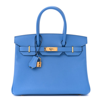Hermes Epsom Birkin 30 Bleu Paradis 1 of 15