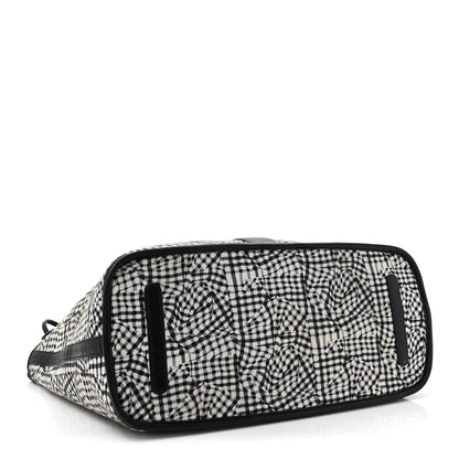 MCM Visetos Large Liz Reversible Shopper Tote Black 8 of 28