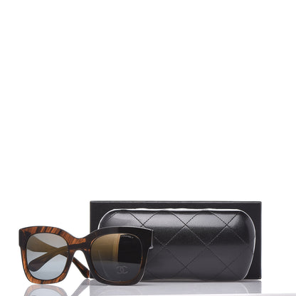 Chanel Mirror CC Sunglasses 5357 Brown 8 of 8