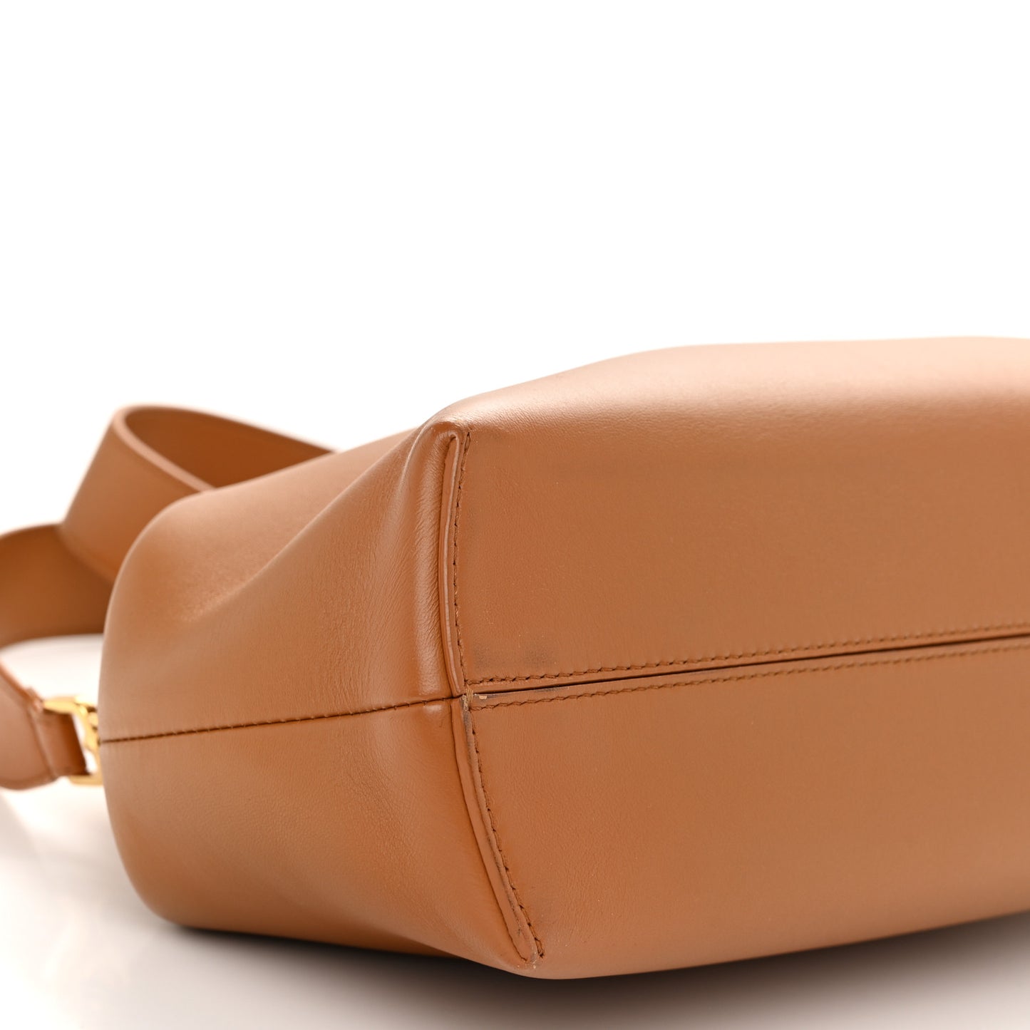 Shiny Nappa Medium Fendi First Caramello