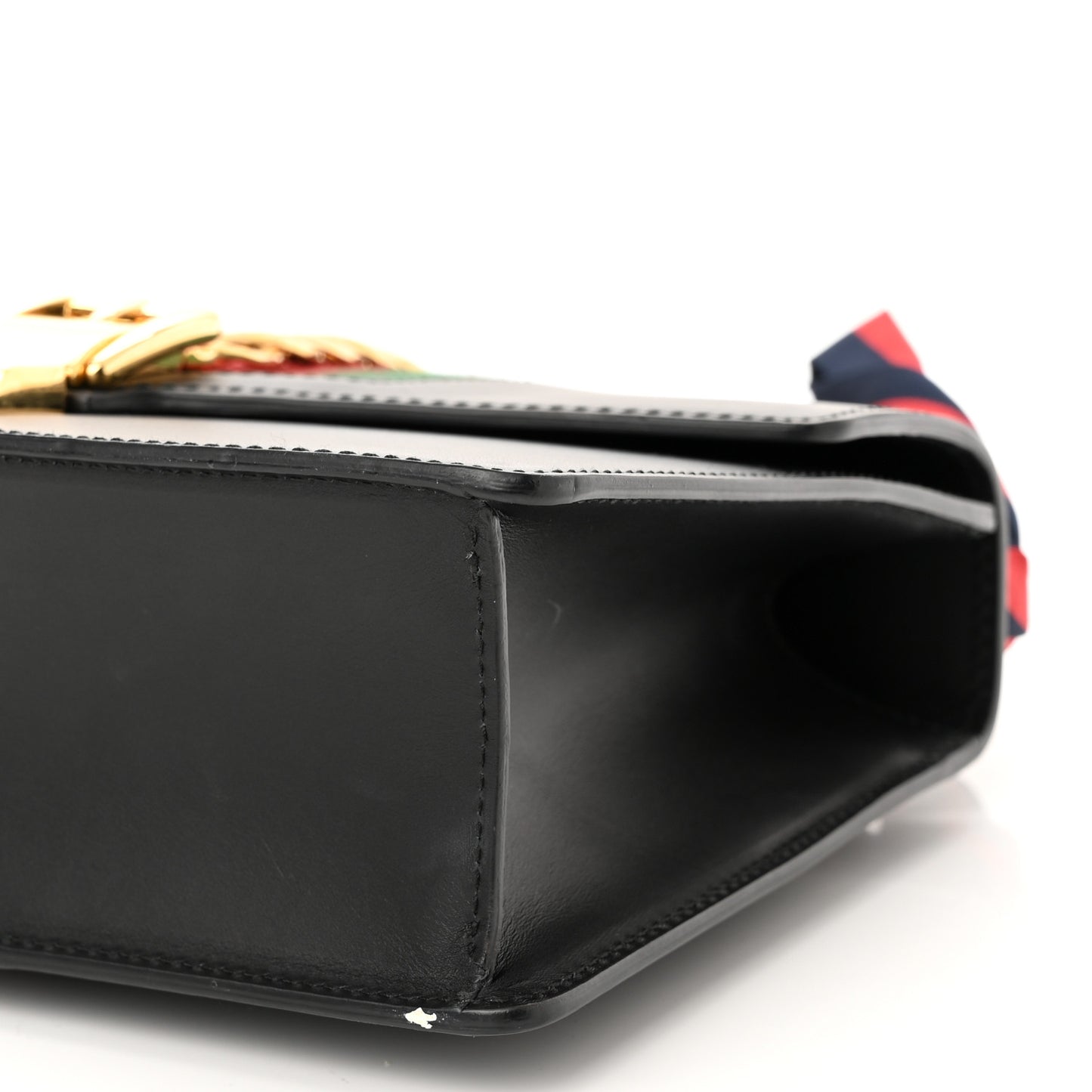 Calfskin Small Sylvie Shoulder Bag Black
