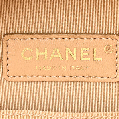Chanel Glazed Calfskin Round As Earth Evening Bag Black 6 of 10