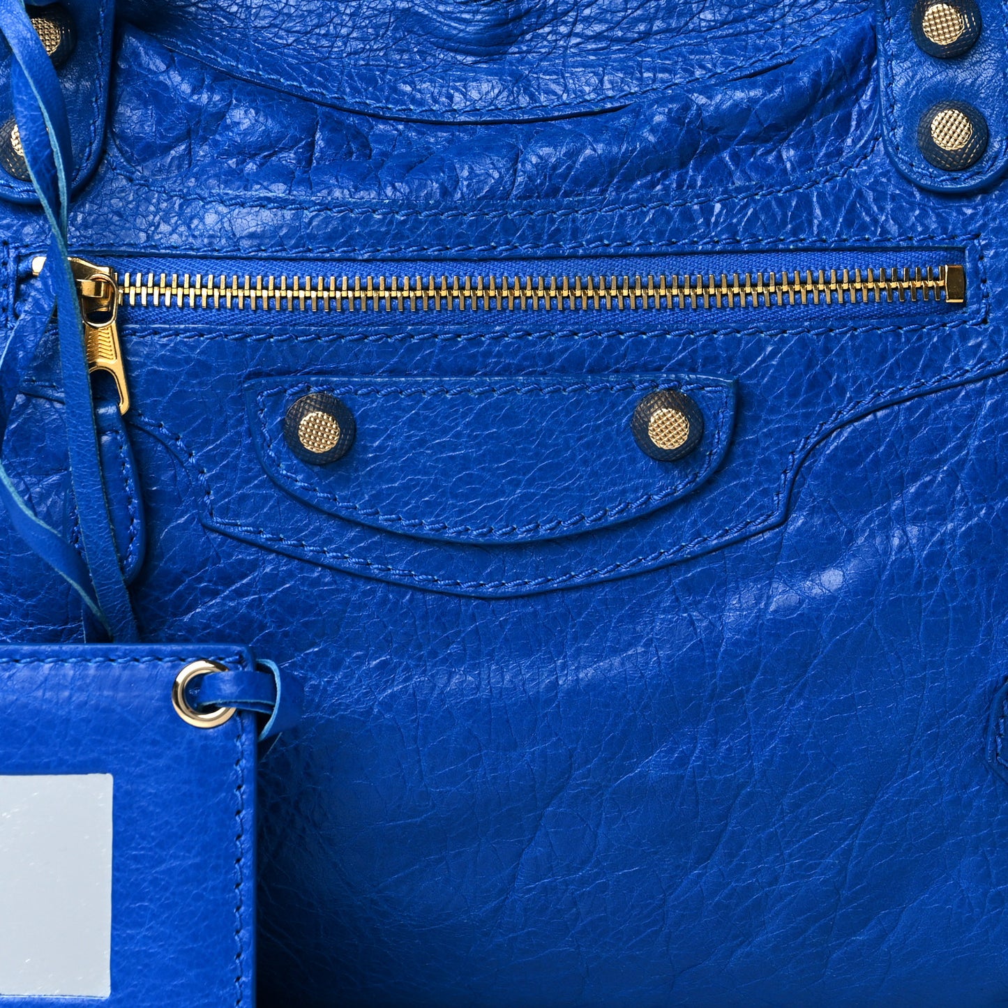 Agneau Giant 12 Gold Hardware Town Blue Lazuli