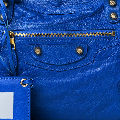 Balenciaga Agneau Giant 12 Gold Hardware Town Blue Lazuli 8 of 12