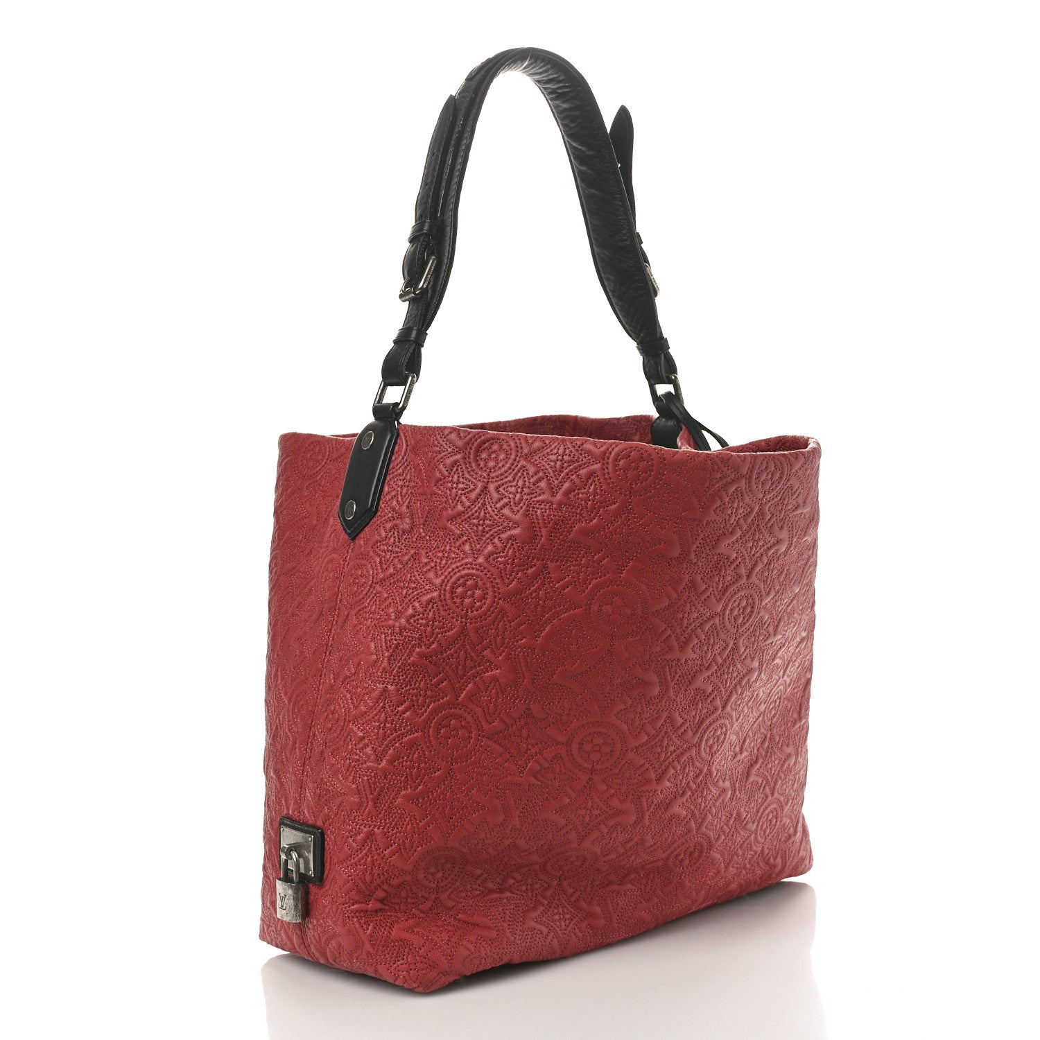 Louis Vuitton Monogram Lambskin Antheia Hobo PM Framboise 3 of 9