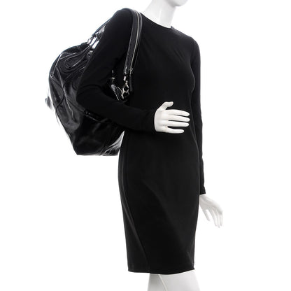 Givenchy Crinkled Patent Medium Nightingale Black 2 of 7