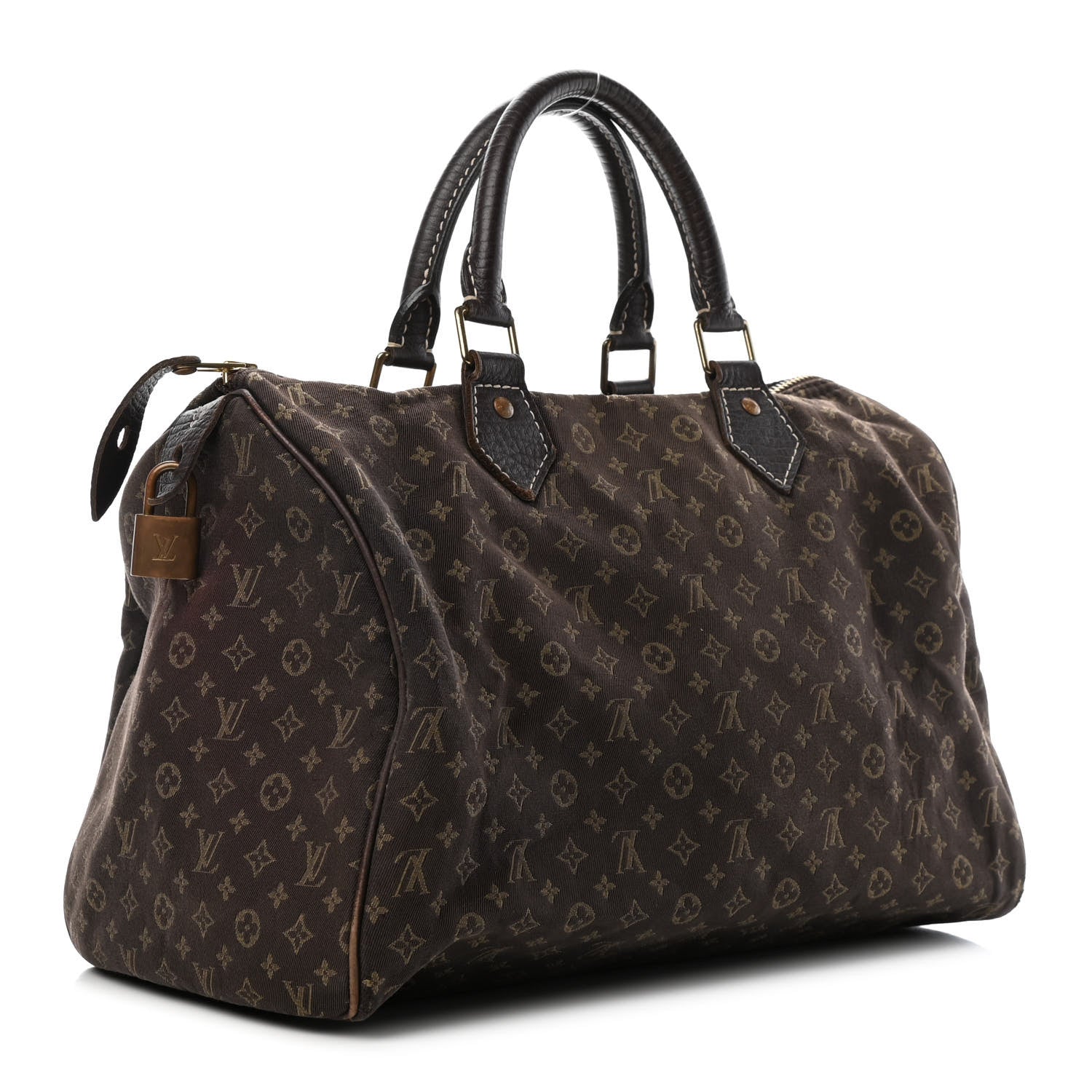Louis Vuitton Mini Lin Speedy 30 Ebene 2 of 4