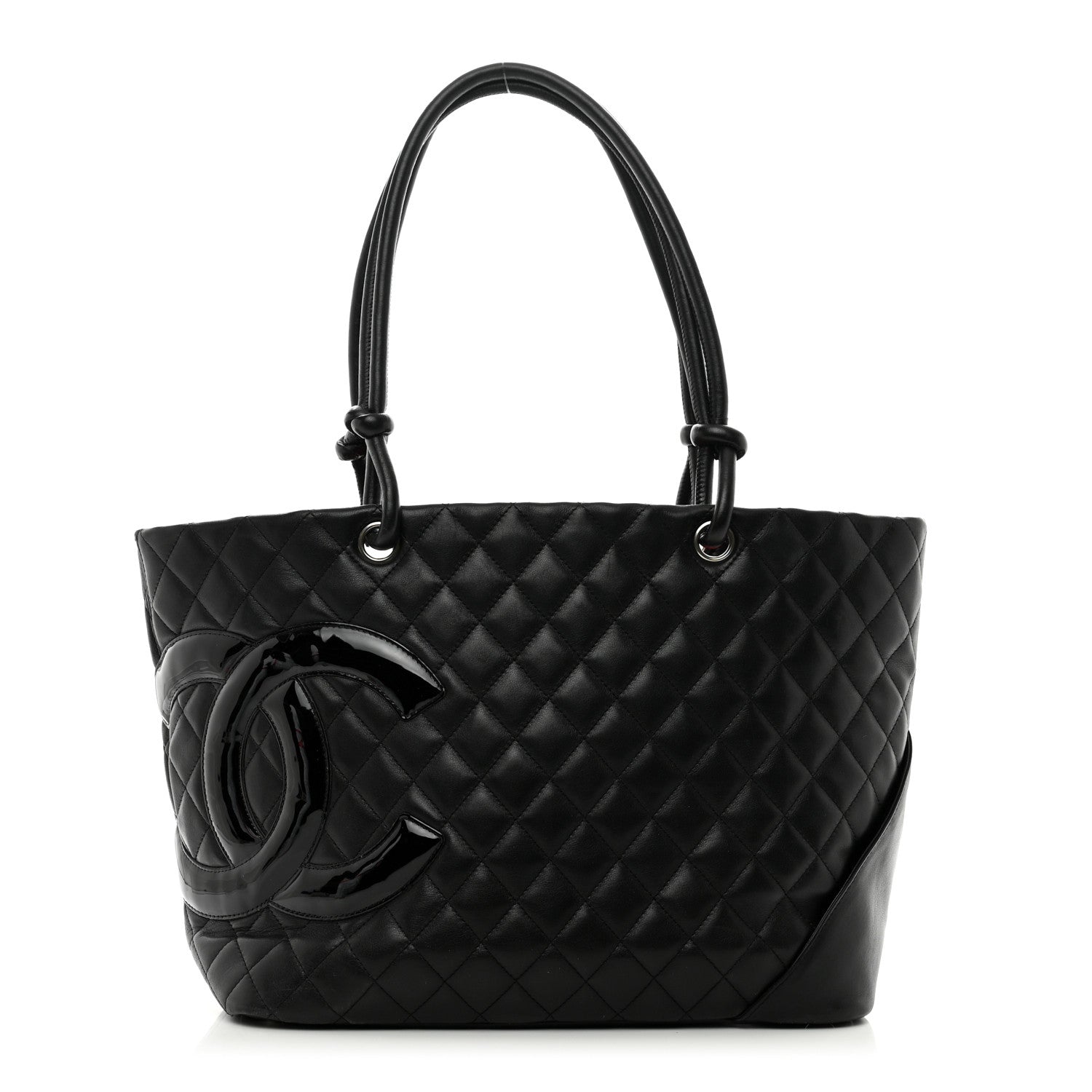 Chanel Calfskin Quilted Large Cambon Tote Black 1 of 13