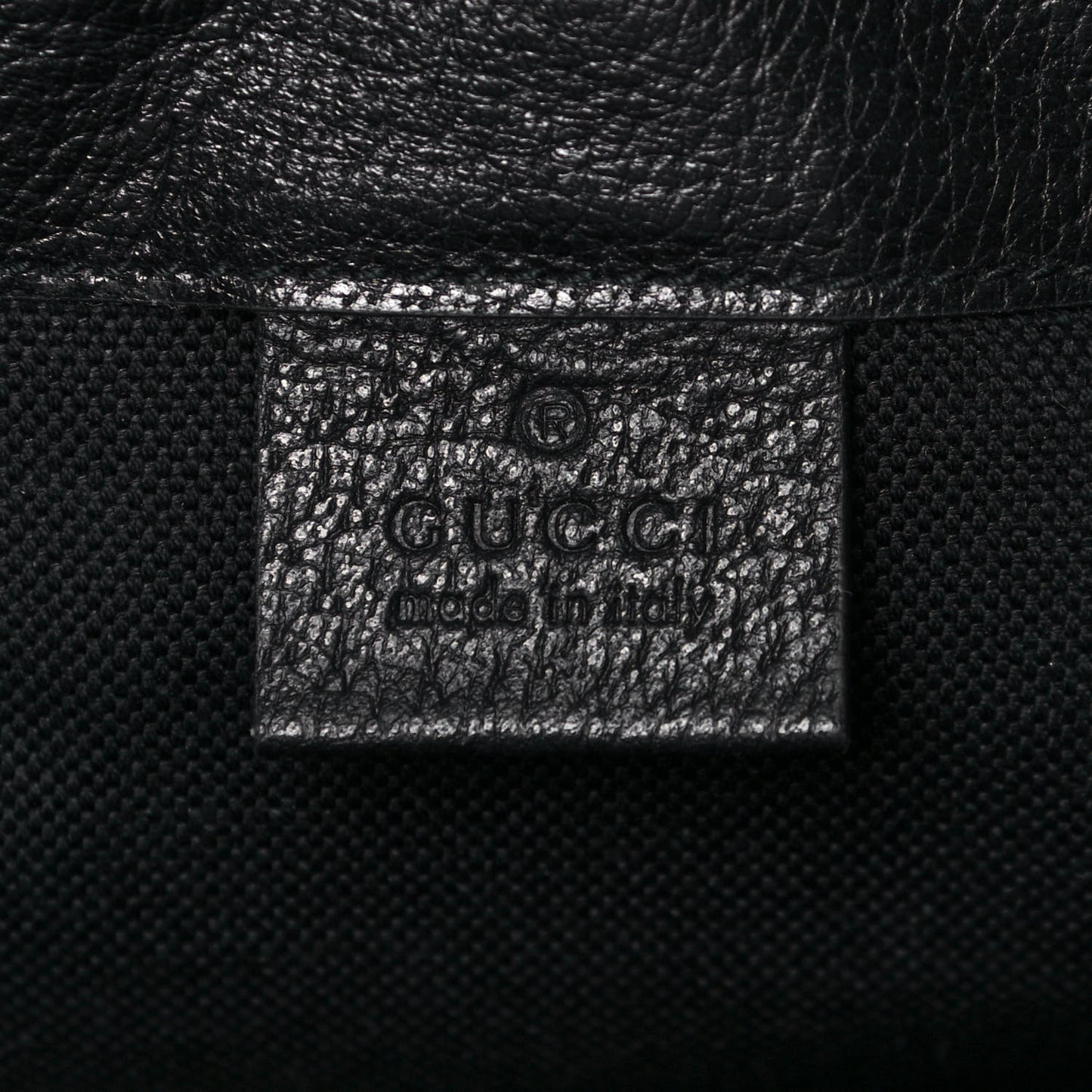 GG Supreme Monogram Psychedelic Bucket Bag Black