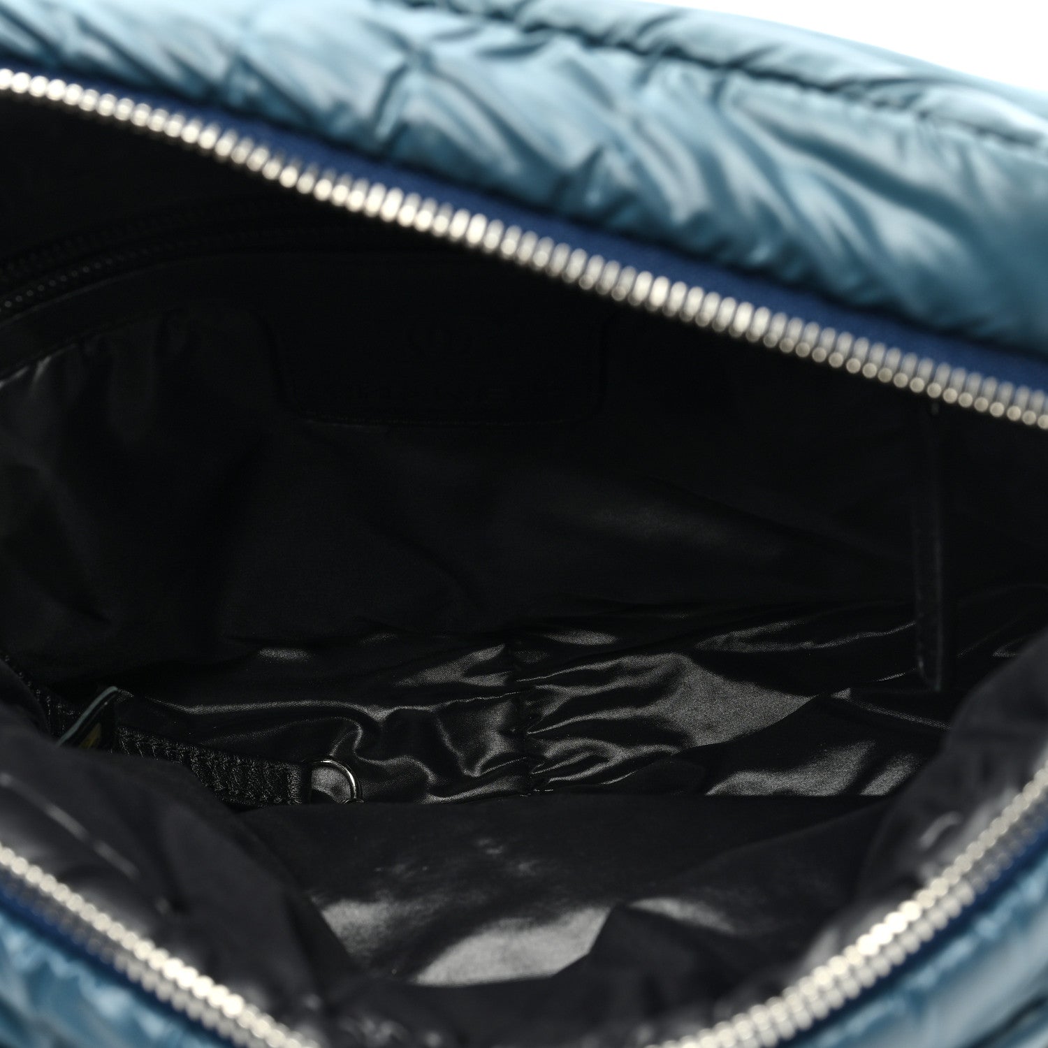 Chanel Nylon Small Coco Cocoon Messenger Bag Blue 5 of 10