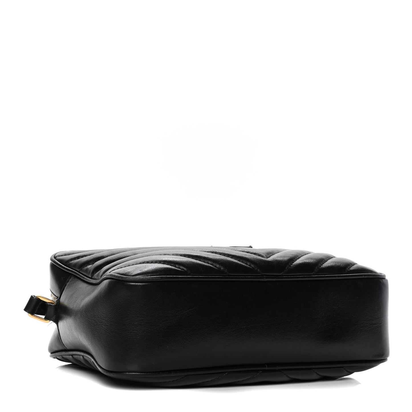 Calfskin Matelasse Monogram Lou Camera Bag Black