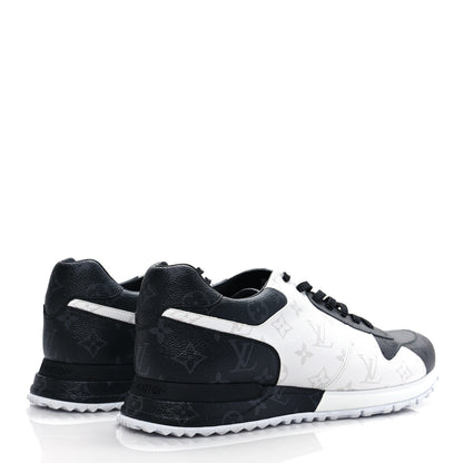 Louis Vuitton Monogram Eclipse Ice Reverse Mens Run Away Sneakers 10.5 4 of 8