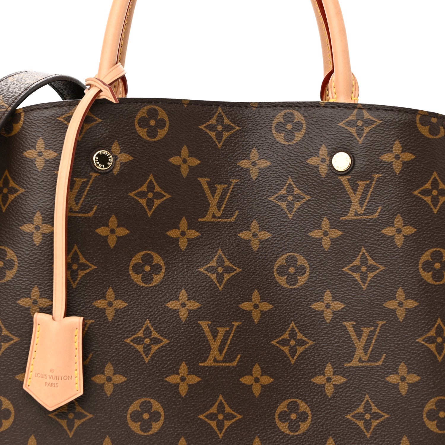 Louis Vuitton Monogram Montaigne MM 7 of 9