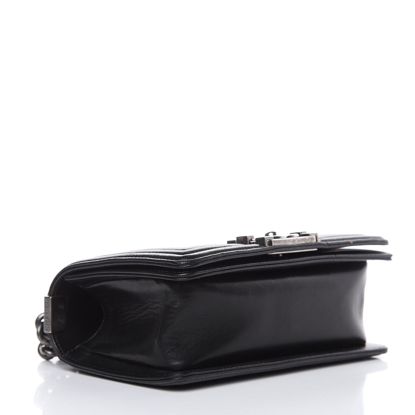 Galuchat Stingray Small Boy Flap Black