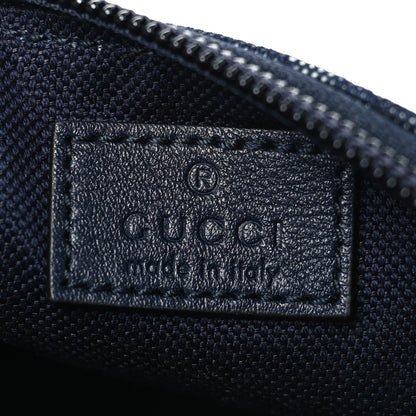 Gucci Denim Monogram Web Belt Bag Blue Multicolor 6 of 9