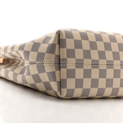 Louis Vuitton Damier Azur Graceful PM Rose Ballerine 9 of 10