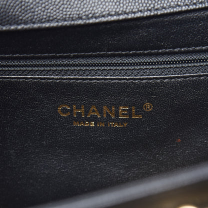 Chanel Caviar Quilted Large Business Affinity Flap Black 6 of 10